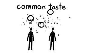 common taste